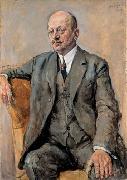 Max Slevogt Portrait of Julius Freund oil on canvas
